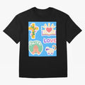 Love Faith T shirt Oversized T-Shirt Carry Global Football Passion for FIFA World Cup 2026, Built around CR7, Spain and Netherlands, Worldwide Fan Energy, Dramatic Goals, Stadium Lights and Championship Celebrations; Perfect for Fans, Collectors,