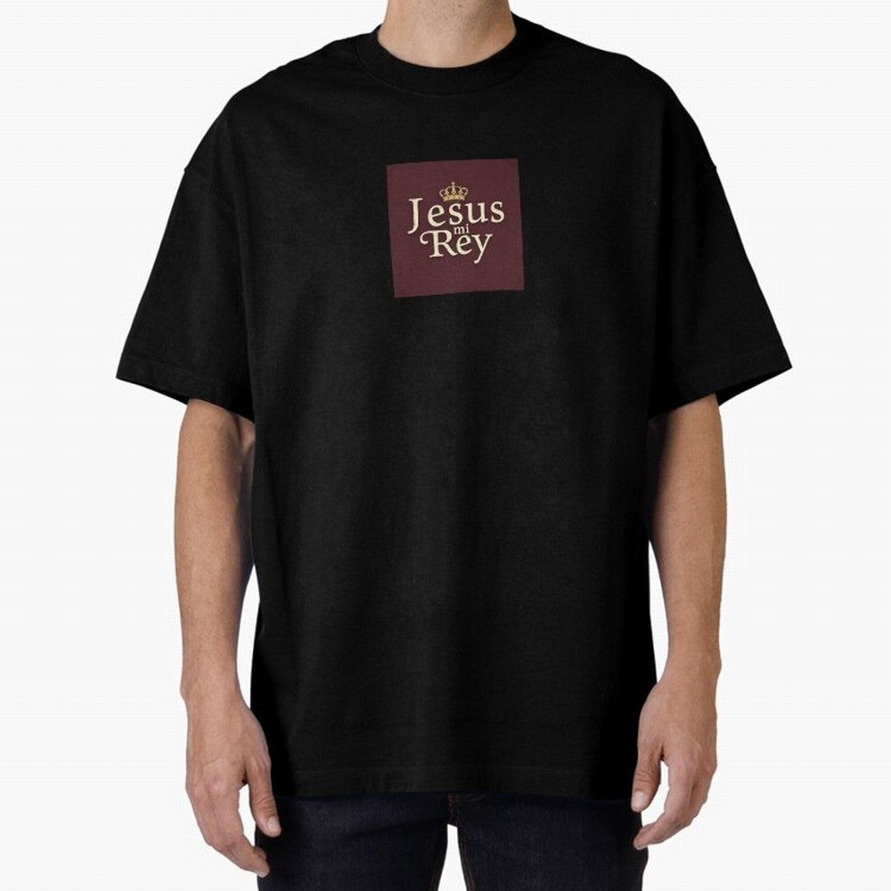 Jesus Mi Rey T shirt Oversized T-Shirt Bring Stadium Energy to FIFA World Cup 2026 Group Stage Spirit, with England and Germany, Cristiano Ronaldo, Haaland and CR7, Classic Soccer Heritage, Championship Pressure, Fan Loyalty and International