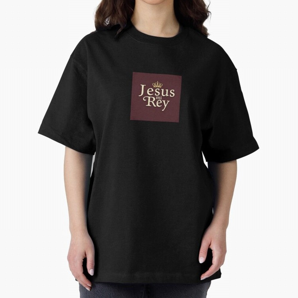 Jesus Mi Rey T shirt Oversized T-Shirt Bring Stadium Energy to FIFA World Cup 2026 Group Stage Spirit, with England and Germany, Cristiano Ronaldo, Haaland and CR7, Classic Soccer Heritage, Championship Pressure, Fan Loyalty and International