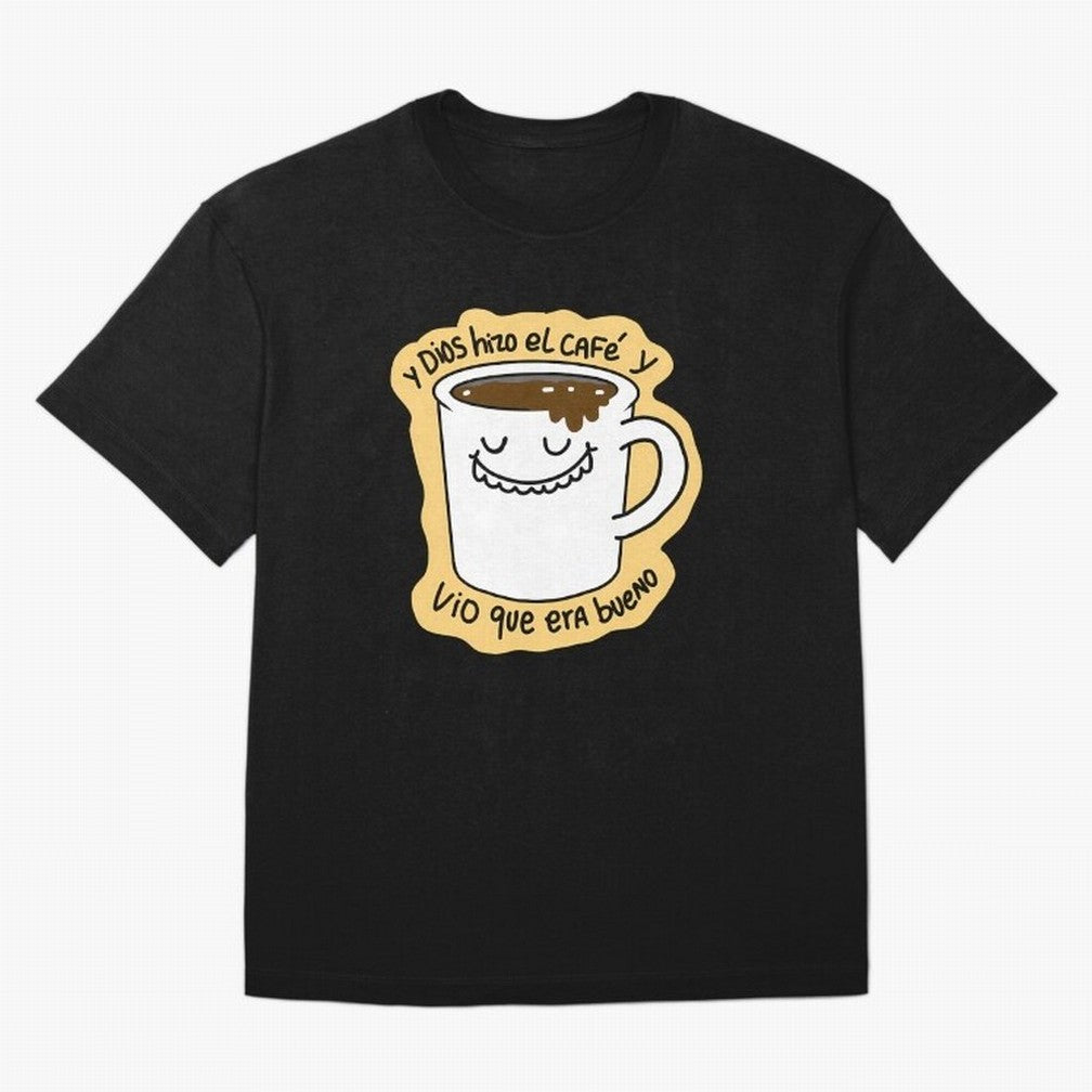 Y Dios Hizo El Caf Y Vio Que Era Bueno Oversized T-Shirt Celebrate the Next Chapter of FIFA World Cup 2026 USA Canada Mexico for Fans of Cristiano Ronaldo and England, France and Netherlands, Bringing Champion Mindset, Group Stage Buzz, Knockout