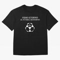 Odio Eterno al F¨²tbol Moderno [White Design] Oversized T-Shirt Mark Global Football Passion for FIFA World Cup 2026 Group Stage, Connected to Messi, Argentina, Tournament Hype, Historic Matchups, Family Viewing Parties and Global Sports Pride;