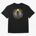 Medalla de San Benito Color Frontal Oversized T-Shirt Stand Out with Spirit from FIFA World Cup 2026 Group Stage for Fans of CR7 and Messi and Netherlands, Bringing Supporter Pride, Iconic Celebrations, Legendary Names and Global Match Day Energy;