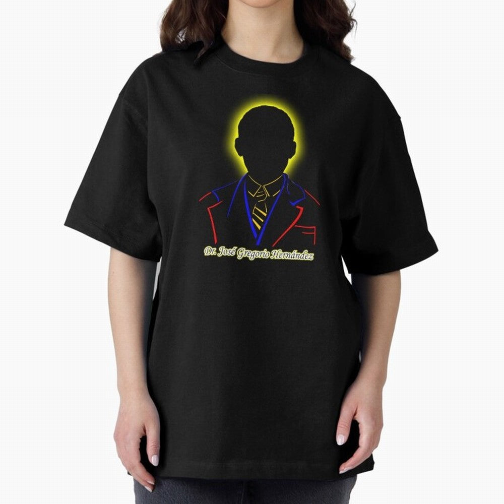 Dr. jose gregorio hernandez Silueta Oversized T-Shirt Follow the Road to Match Day Hype around FIFA World Cup 2026 USA Canada Mexico, CR7, England and Germany, Match Day Excitement, Supporter Culture, Golden Goals and Global Football Passion; Made