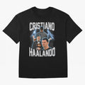 Cristiano Haalando Lightning Poster For Football Fans and Gift For Sports Lovers Oversized T-Shirt Bring Trophy Dreams to FIFA World Cup 2026 USA Canada Mexico Featuring Messi and Cristiano Ronaldo, Netherlands Energy, Soccer Culture, Superstar
