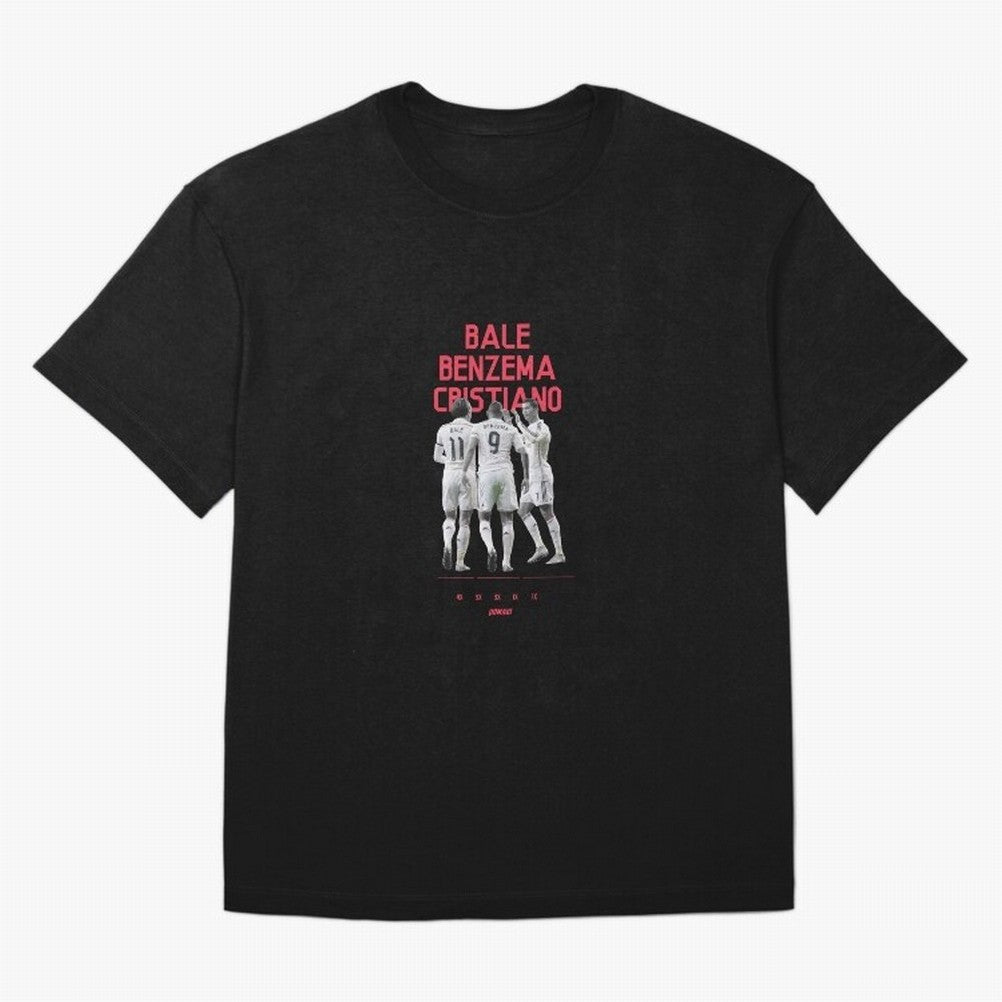 Real Madrid | Bale Benzema Cristiano Oversized T-Shirt Bring Champion Energy into FIFA World Cup 2026 USA Canada Mexico for Fans of CR7 and Argentina, Bringing Supporter Pride, Iconic Celebrations, Legendary Names and Global Match Day Energy; Ideal
