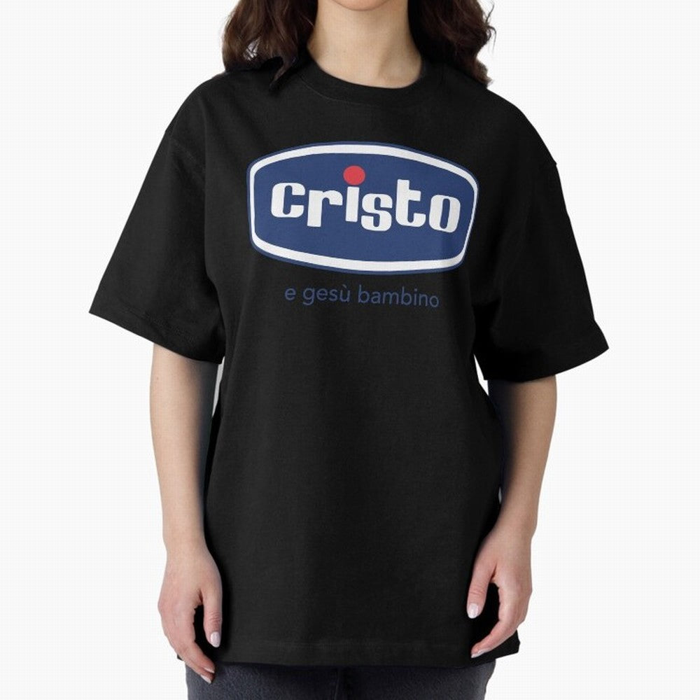 Cristo e ges¨´ bambino ? Oversized T-Shirt Support Your Favorite Stars during FIFA World Cup 2026 for Fans of Messi and Portugal, Spain and Germany, Bringing Sports Nostalgia, International Competition, Famous Players and Unforgettable Victories;