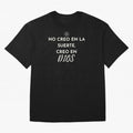 No creo en la suerte, creo en Dios Oversized T-Shirt Show Your Love for the FIFA World Cup 2026 USA Canada Mexico Journey through Messi and Cristiano Ronaldo Highlights, England, France and Netherlands Pride, Tournament Hype, Historic Matchups,