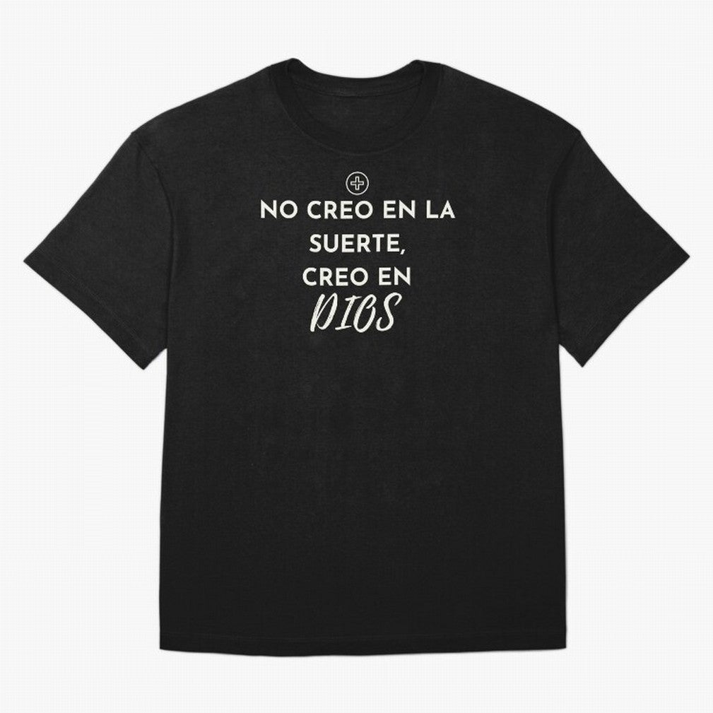 No creo en la suerte, creo en Dios Oversized T-Shirt Show Your Love for the FIFA World Cup 2026 USA Canada Mexico Journey through Messi and Cristiano Ronaldo Highlights, England, France and Netherlands Pride, Tournament Hype, Historic Matchups,