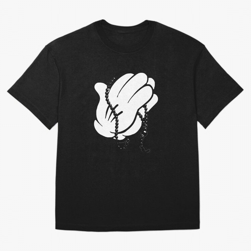 Funny praying hands Oversized T-Shirt Capture Stadium Memories from the FIFA World Cup 2026 Group Stage Journey through Messi and Cristiano Ronaldo Highlights, Spain Pride, Retro Football Energy, Iconic Rivalries, Trophy Chase Drama and Stadium
