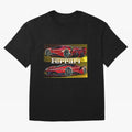 Ferarri F Concept Oversized T-Shirt Share the Excitement of FIFA World Cup 2026 Group Stage Spirit, Made for Spain, Neymar, Haaland and Cristiano Ronaldo, Vintage Soccer Flavor, Modern Football Stars, National Flags and Final Night Emotion; Made