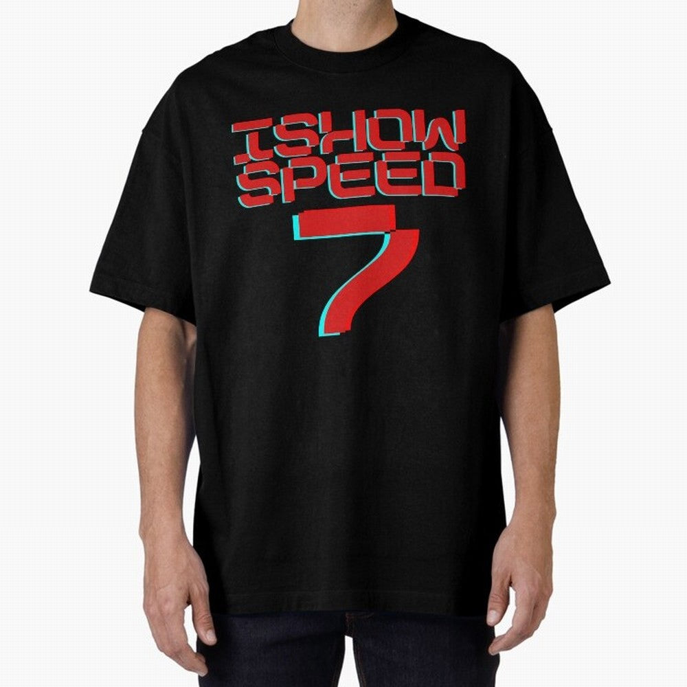 Ishowspeed Oversized T-Shirt Capture Global Football Passion for FIFA World Cup 2026, Capturing Messi and Cristiano Ronaldo, Brazil, Championship Spirit, Famous Goals, Roaring Crowds and International Football Unity; Made for Collectors Who Enjoy