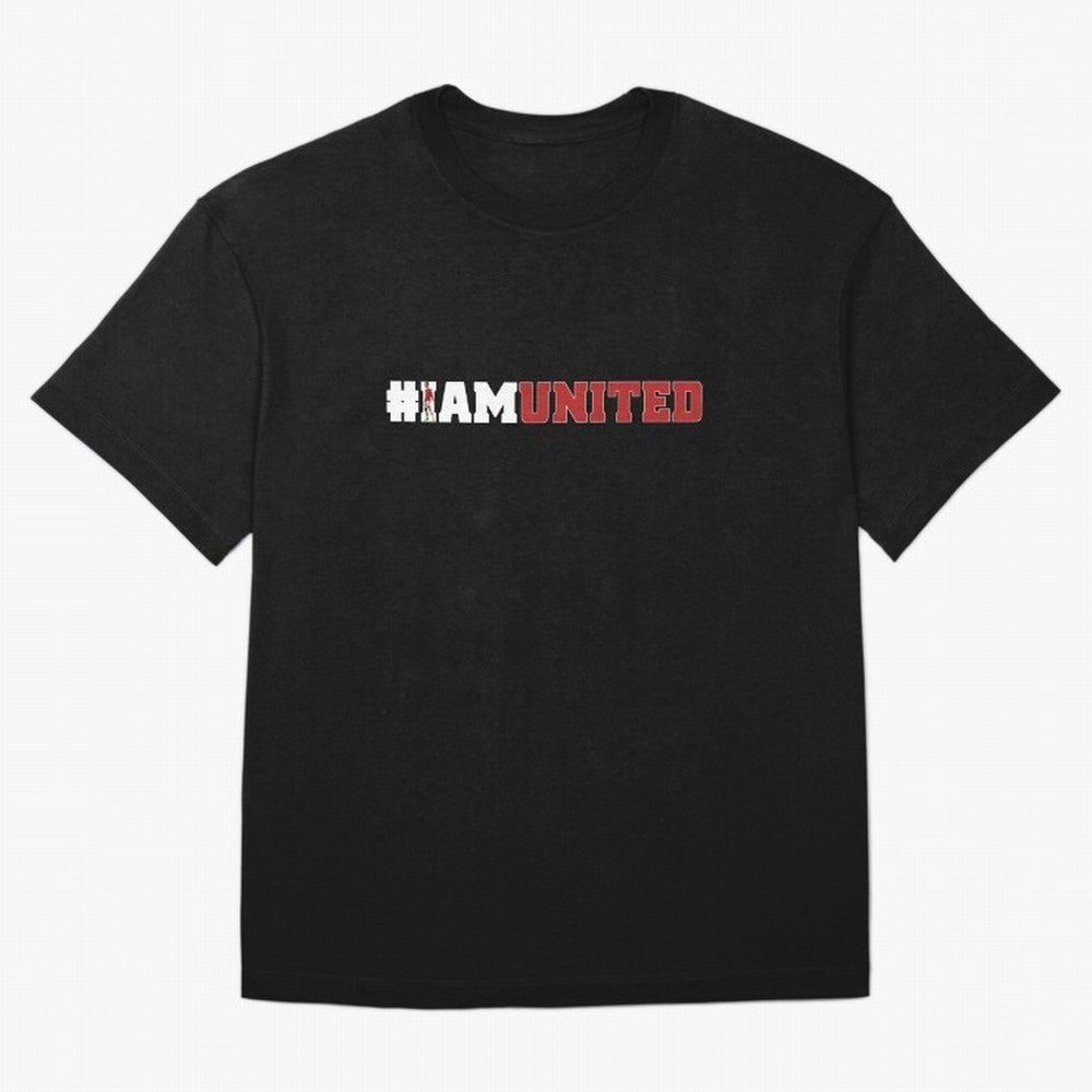 I am United Oversized T-Shirt Relive Legendary Nights from Global Football Passion for FIFA World Cup 2026 USA Canada Mexico, with Haaland, Argentina, France and Brazil, Supporter Pride, Iconic Celebrations, Legendary Names and Global Match Day
