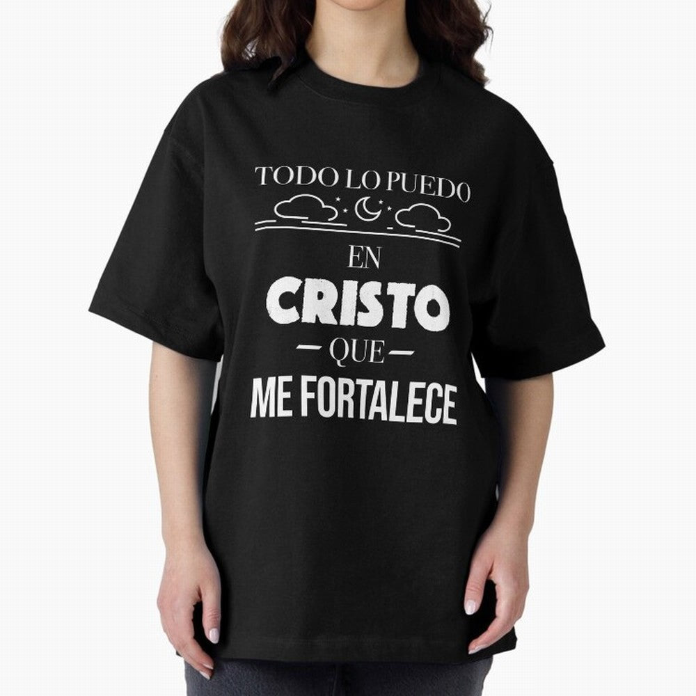 Mensajes Biblicos Espa?ol Todo Lo Puedo En Cristo Oversized T-Shirt Bring a Champion Mindset to FIFA World Cup 2026 Highlighting Cristiano Ronaldo, Haaland and CR7, Argentina and Brazil Energy, Vintage Soccer Flavor, Modern Football Stars, National