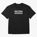 Receba siuuu Oversized T-Shirt Keep the Match Day Mood of Global Football Passion for FIFA World Cup 2026 Group Stage, Centered on Haaland, Spain, Classic Soccer Heritage, Championship Pressure, Fan Loyalty and International Pride; Ideal for Fans
