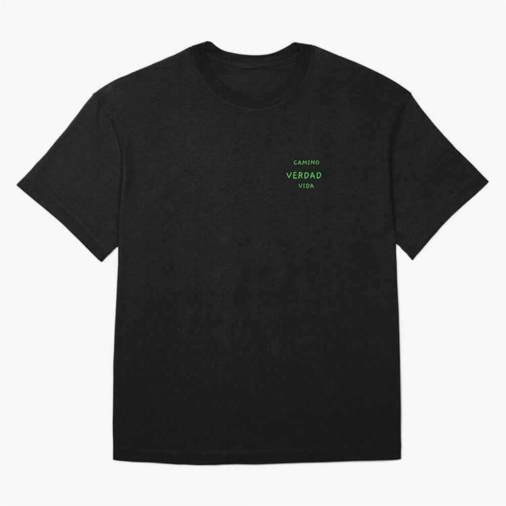 Camino ¨C Cita b¨ªblica cristiana Oversized T-Shirt Celebrate Fan Culture around Global Football Passion for FIFA World Cup 2026 USA Canada Mexico, Driven by Mbappe and Neymar, France, Supporter Pride, Iconic Celebrations, Legendary Names and