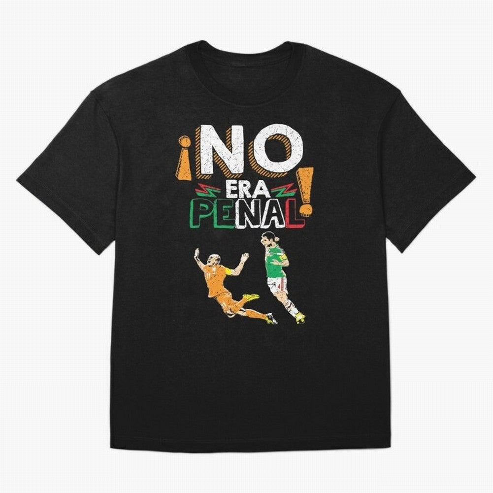 No Era Penal Oversized T-Shirt Bring a Champion Mindset to FIFA World Cup 2026 USA Canada Mexico for Fans of Messi, Neymar and Mbappe and Germany, Bringing Goal Celebration Energy, Supporter Heritage, Football Icons and Worldwide Tournament Joy;