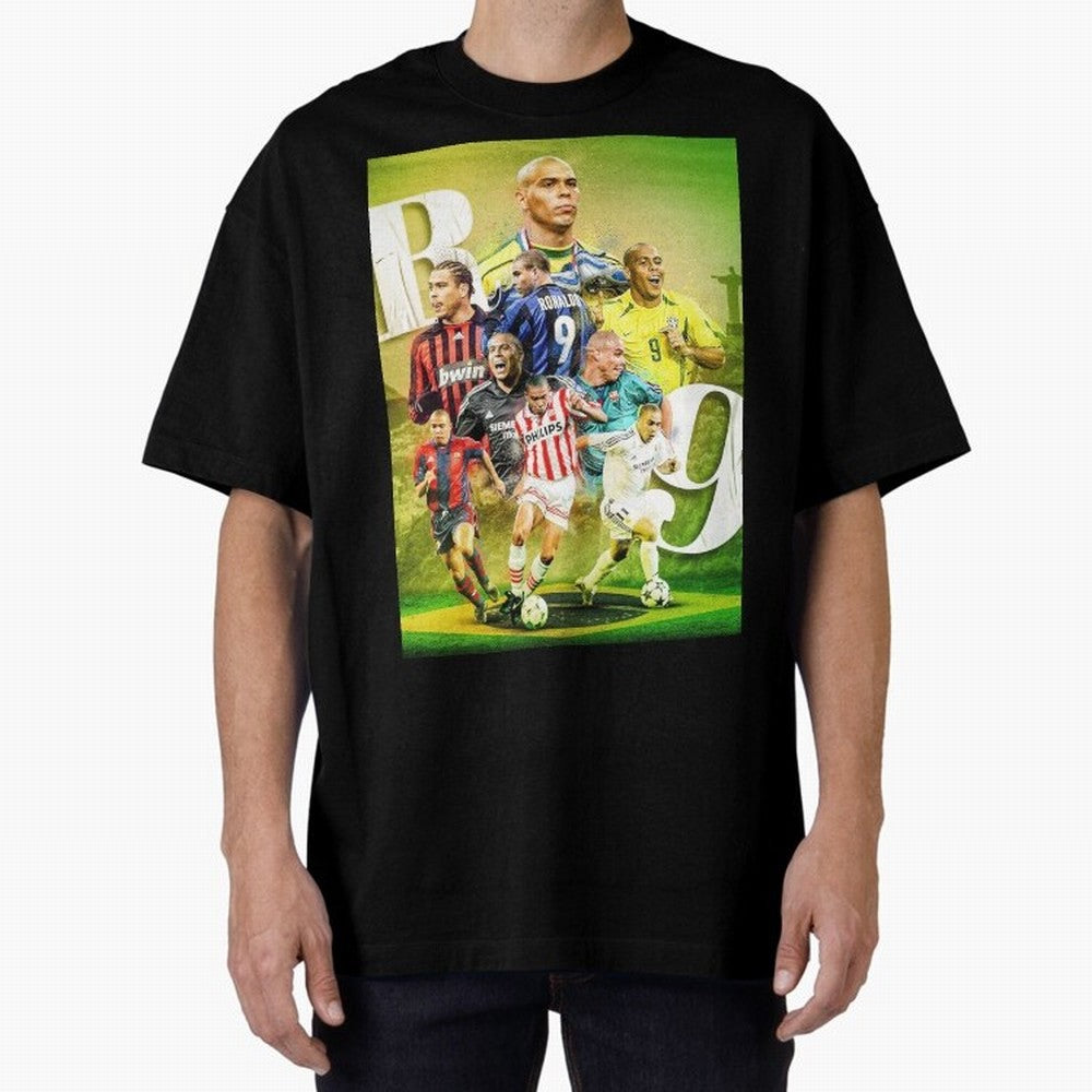 Wallpaper Ronaldo Nazario Brazil Oversized T-Shirt Join Supporters Worldwide for FIFA World Cup 2026 for Fans of Messi, Neymar and Mbappe and Argentina, France and Brazil, Bringing Champion Mindset, Group Stage Buzz, Knockout Tension and Passionate