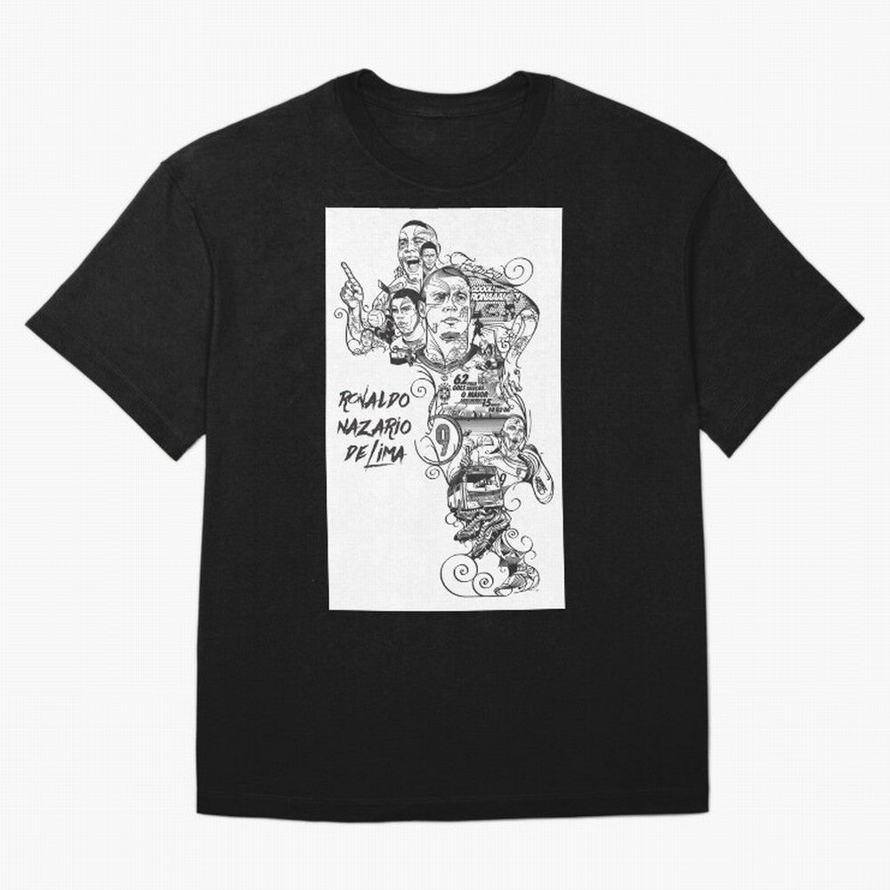 The R9 Era Oversized T-Shirt Feel the Trophy Chase of Match Day Hype around FIFA World Cup 2026 Group Stage, Messi and Cristiano Ronaldo, Spain, Goal Celebration Energy, Supporter Heritage, Football Icons and Worldwide Tournament Joy; Ideal for
