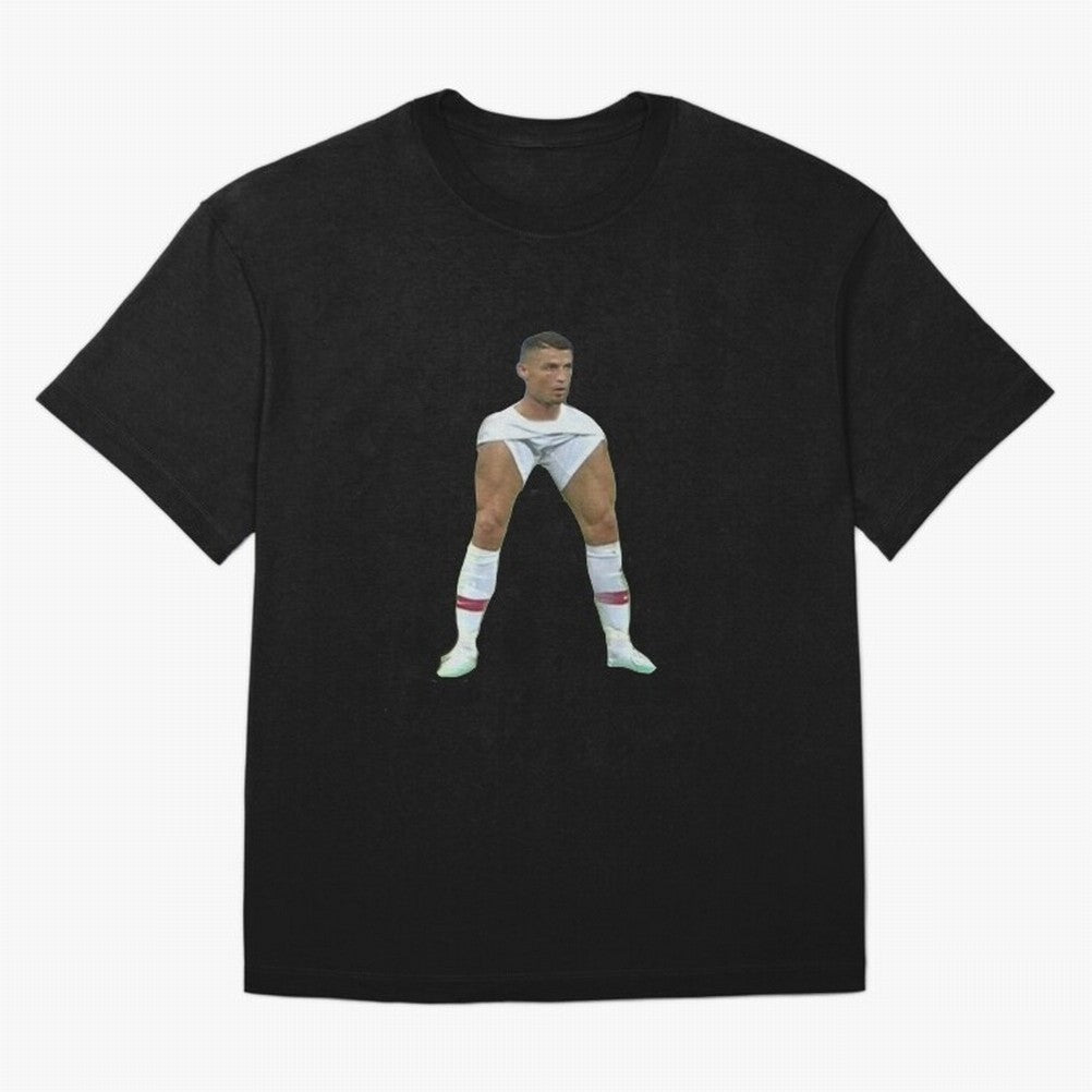 Ronaldo Oversized T-Shirt Capture Global Football Passion for FIFA World Cup 2026 Group Stage, Capturing Neymar, Spain, Champion Mindset, Group Stage Buzz, Knockout Tension and Passionate Fan Culture; Ideal for Fans Who Follow Messi, Cristiano