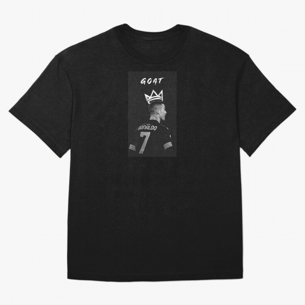 Ronaldo Goat Oversized T-Shirt Bring World Football Passion into FIFA World Cup 2026 USA Canada Mexico Featuring Haaland and Mbappe, Spain Energy, Championship Spirit, Famous Goals, Roaring Crowds and International Football Unity; Created for Match