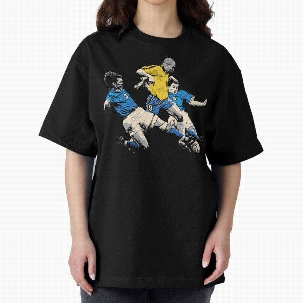 Ronaldo Nazario Oversized T-Shirt Enjoy the FIFA World Cup 2026 Group Stage Journey through Messi and Cristiano Ronaldo Highlights, Spain Pride, Fan Favorite Moments, National Team Passion, Big Match Drama and Soccer History; Created for Match Day
