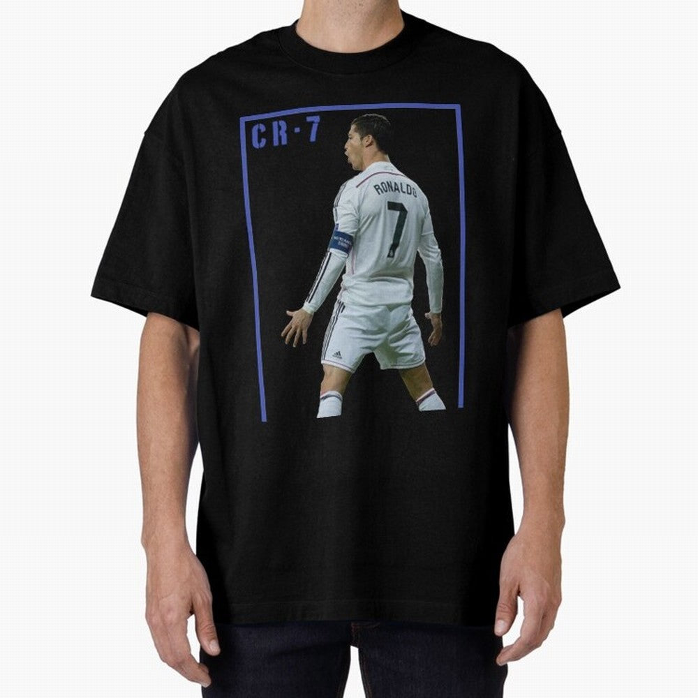 Ronaldo Christiano ronaldo Oversized T-Shirt Keep Football History Alive during Match Day Hype around FIFA World Cup 2026, Haaland, Argentina, Tournament Hype, Historic Matchups, Family Viewing Parties and Global Sports Pride; Ideal for Passionate