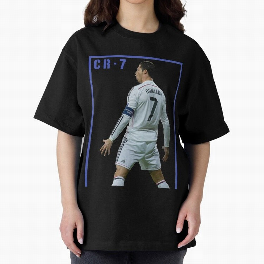 Ronaldo Christiano ronaldo Oversized T-Shirt Keep Football History Alive during Match Day Hype around FIFA World Cup 2026, Haaland, Argentina, Tournament Hype, Historic Matchups, Family Viewing Parties and Global Sports Pride; Ideal for Passionate