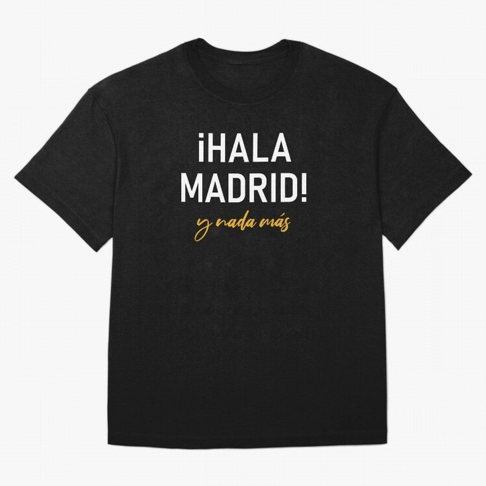 Hala Madrid Oversized T-Shirt Unlock Match Day Hype around FIFA World Cup 2026 Group Stage, Haaland, Brazil, Football Festival Excitement, Trophy Ambitions, Country Rivalries and Star Player Buzz; Great for Supporters Who Love Legendary Players,