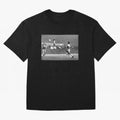 PELE LEGENDARY BICYCLE KICK BLACK AND WHITE5 Oversized T-Shirt Feel the Trophy Chase of Global Football Passion for FIFA World Cup 2026, Filled with Haaland and Mbappe, Spain, Stadium Chants, National Pride, Trophy Dreams and Unforgettable Football