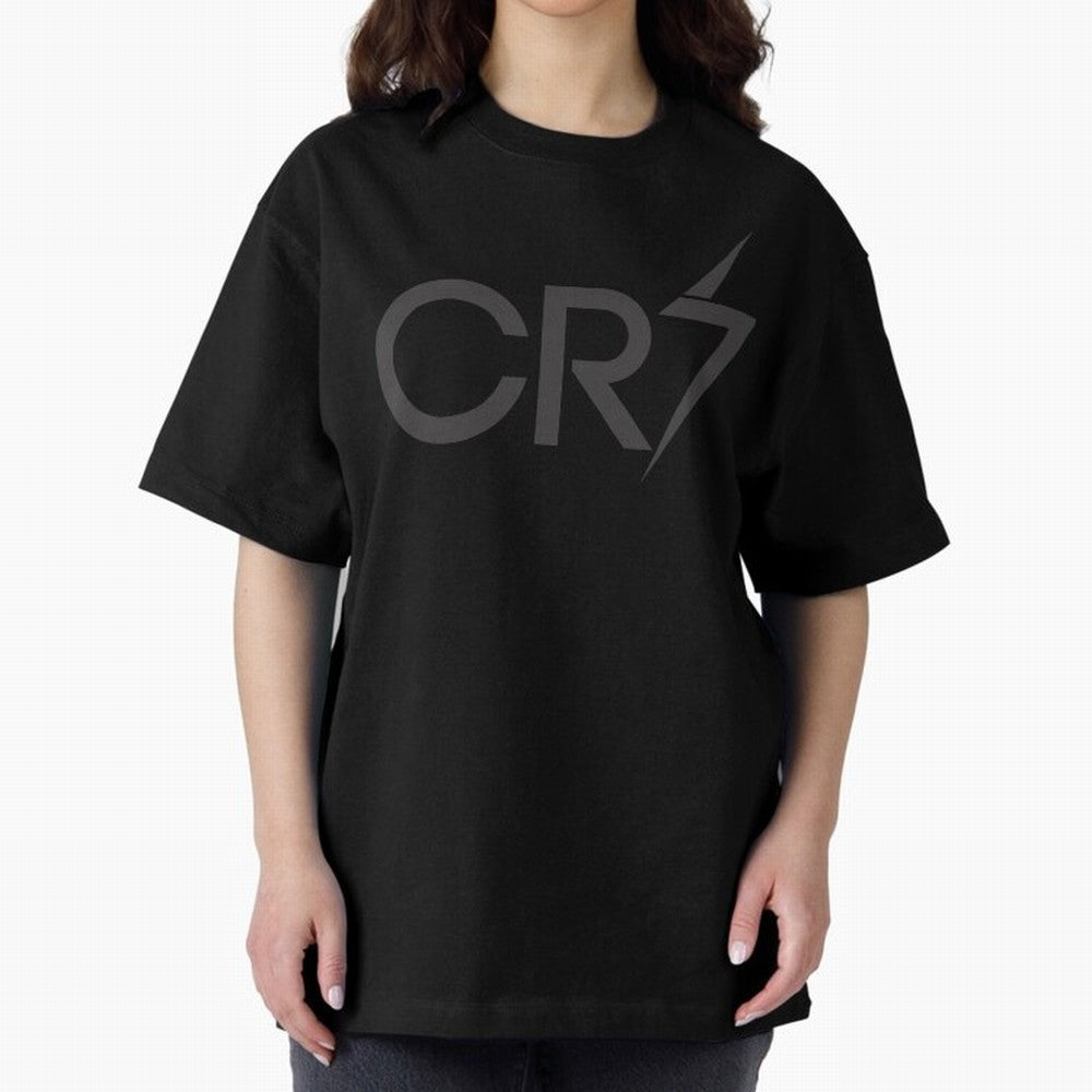 CR7 Power Oversized T-Shirt Stand with the FIFA World Cup 2026 Journey through Messi Highlights, Portugal Pride, Goal Celebration Energy, Supporter Heritage, Football Icons and Worldwide Tournament Joy; Ideal for Fans Who Follow Messi, Cristiano