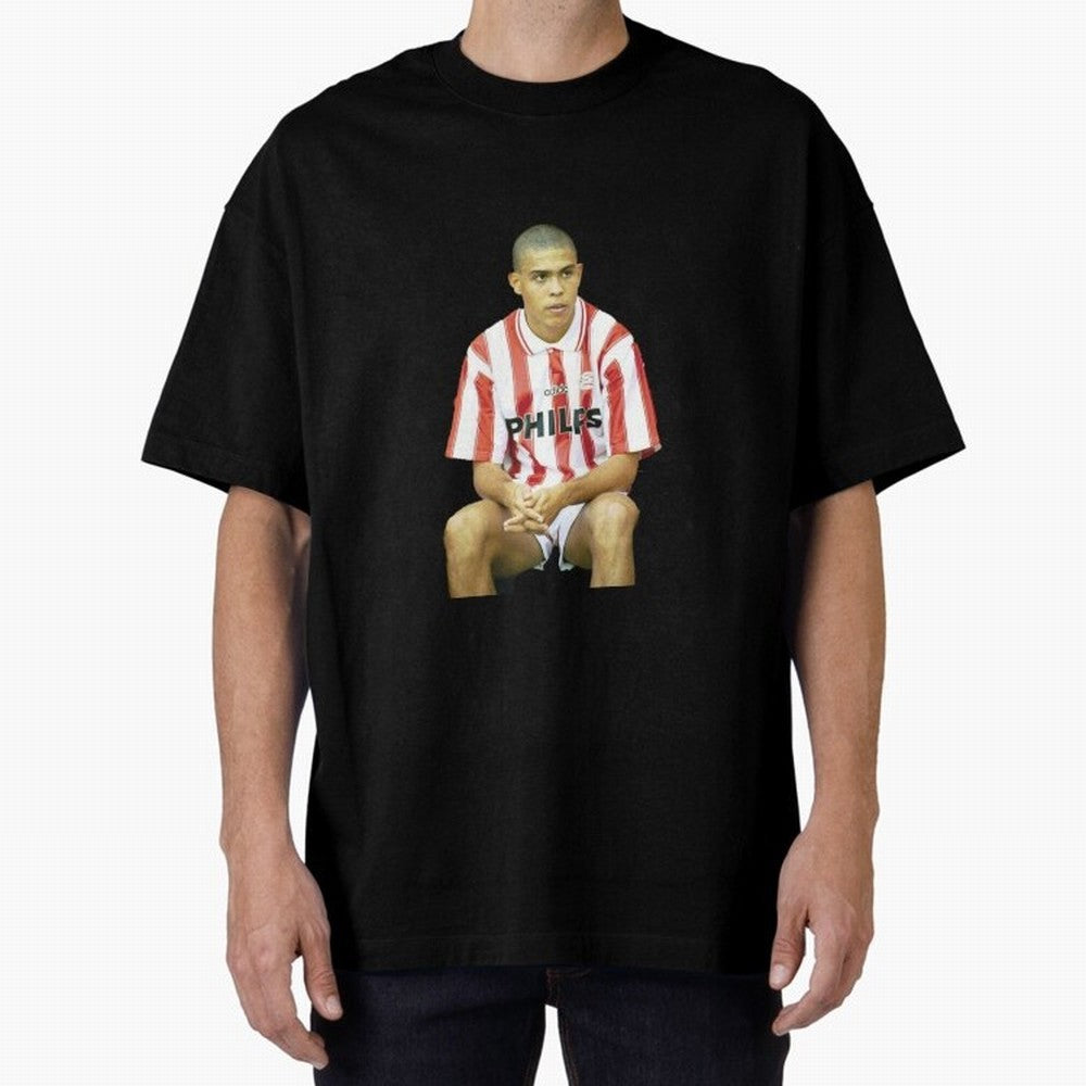 Ronaldo Oversized T-Shirt Celebrate Global Football Passion for FIFA World Cup 2026, Celebrating Messi, CR7 and Mbappe, France and Portugal, Football History, Final Match Energy, Crowd Noise and Once in a Lifetime Moments; Ideal for Passionate Fans