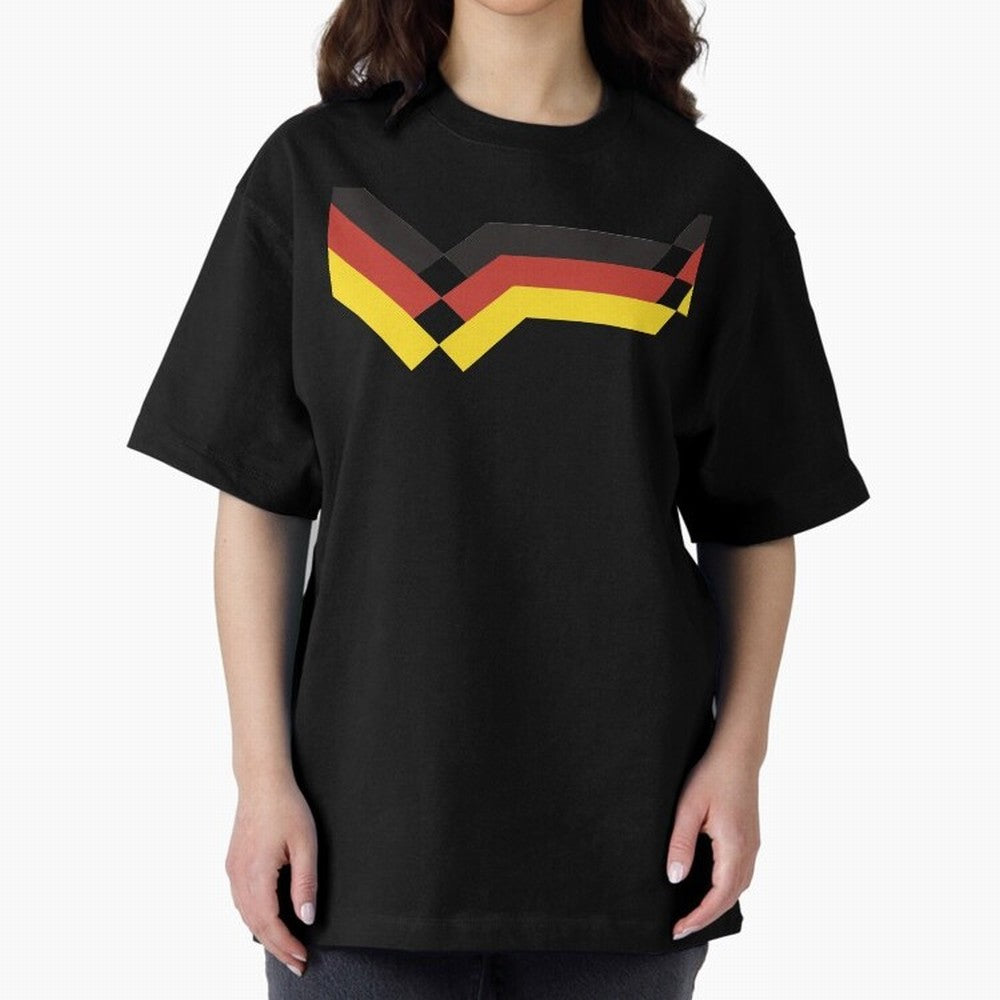 Germany Oversized T-Shirt Celebrate Football Heritage in Global Football Passion for FIFA World Cup 2026 Group Stage, Connected to Haaland, England, France and Netherlands, Global Supporter Spirit, Legendary Goals, National Colors and Tournament