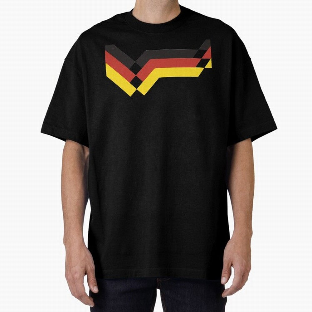 Germany Oversized T-Shirt Celebrate Football Heritage in Global Football Passion for FIFA World Cup 2026 Group Stage, Connected to Haaland, England, France and Netherlands, Global Supporter Spirit, Legendary Goals, National Colors and Tournament