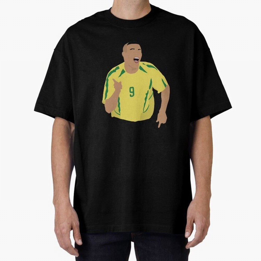 Ronaldo Oversized T-Shirt Show Your Love for FIFA World Cup 2026 USA Canada Mexico Highlighting CR7 and Messi, Argentina and Brazil Energy, Football Festival Excitement, Trophy Ambitions, Country Rivalries and Star Player Buzz; Perfect for People
