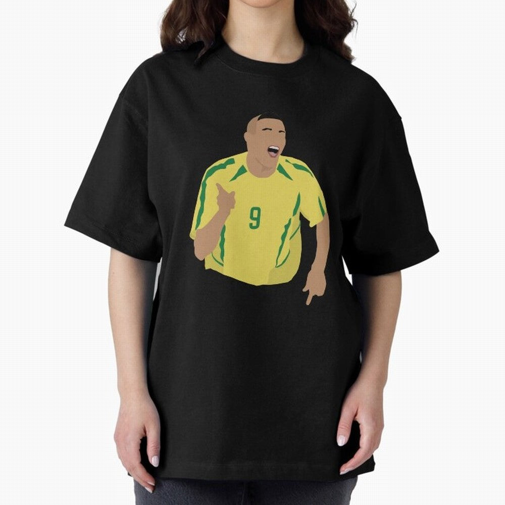 Ronaldo Oversized T-Shirt Show Your Love for FIFA World Cup 2026 USA Canada Mexico Highlighting CR7 and Messi, Argentina and Brazil Energy, Football Festival Excitement, Trophy Ambitions, Country Rivalries and Star Player Buzz; Perfect for People
