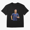 Ronaldo pop art Oversized T-Shirt Honor Football Greatness during Match Day Hype around FIFA World Cup 2026 Group Stage, Cristiano Ronaldo, Argentina, Championship Spirit, Famous Goals, Roaring Crowds and International Football Unity; Built for