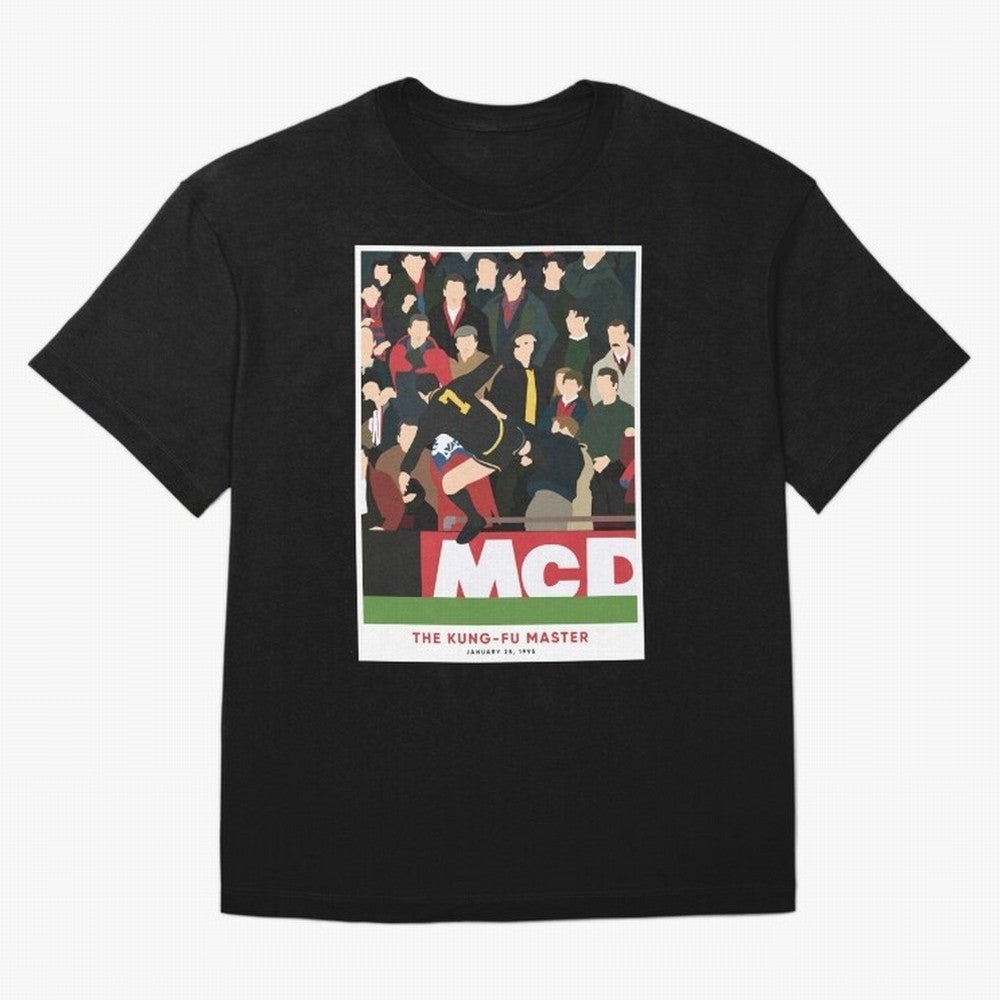 Eric Cantona The Kung-Fu Master Oversized T-Shirt Celebrate Rivalries and Pride in FIFA World Cup 2026 Group Stage Built around Haaland and Mbappe, Portugal, Spain and Germany Energy, Sports Nostalgia, International Competition, Famous Players and