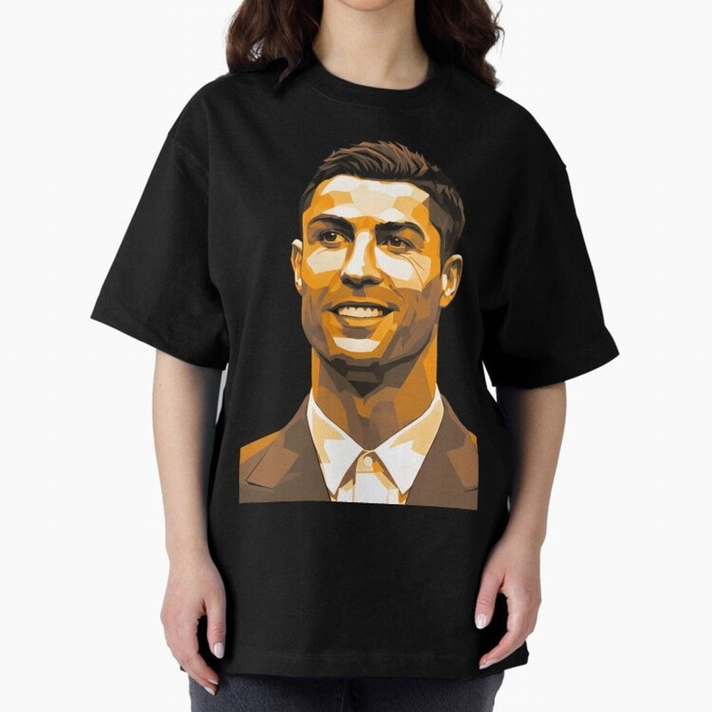 Ronaldo Oversized T-Shirt Carry the Dream of FIFA World Cup 2026 USA Canada Mexico Driven by Neymar, Brazil Energy, Soccer Culture, Superstar Moments, National Team Dreams and Competitive Fire; Ideal for Passionate Fans Who Love Underdog Stories,