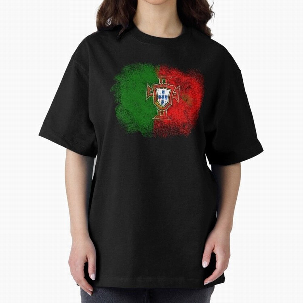 Portugal Oversized T-Shirt Celebrate Soccer Greatness during FIFA World Cup 2026 Group Stage Spirit, Built around Netherlands, Haaland, Classic Soccer Heritage, Championship Pressure, Fan Loyalty and International Pride; Made for Collectors Who