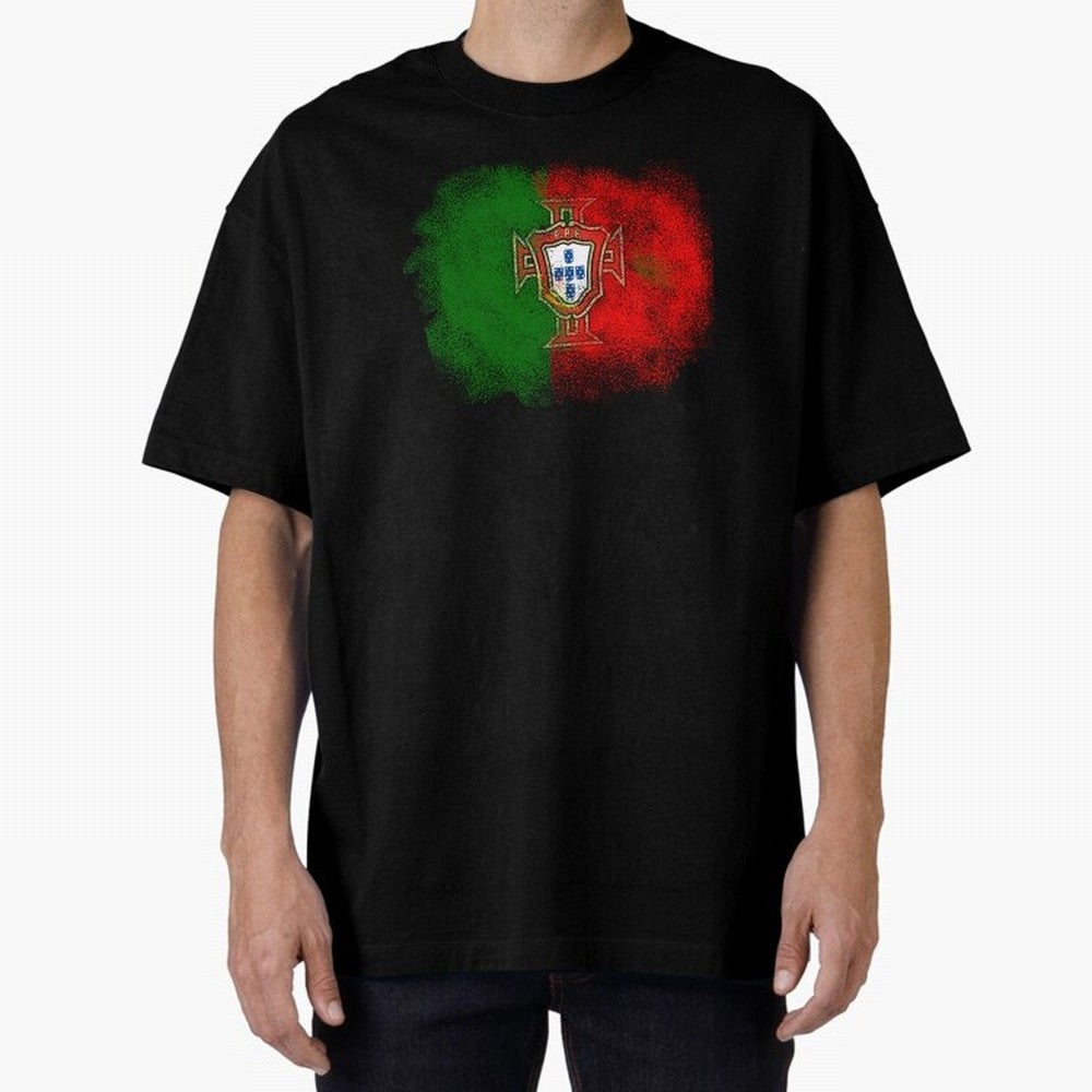 Portugal Oversized T-Shirt Celebrate Soccer Greatness during FIFA World Cup 2026 Group Stage Spirit, Built around Netherlands, Haaland, Classic Soccer Heritage, Championship Pressure, Fan Loyalty and International Pride; Made for Collectors Who