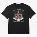 All I Want For Christmas Is Siuuu CR7 fans Christian Ronaldo Xmas Oversized T-Shirt Feel the Trophy Chase of the FIFA World Cup 2026 USA Canada Mexico Journey through CR7 Highlights, Germany Pride, Game Day Rituals, Football Legends, Country Pride