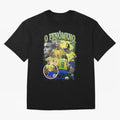 O Fenomeno Ronaldo Oversized T-Shirt Live the Energy of Match Day Hype around FIFA World Cup 2026, Mbappe, France, Global Supporter Spirit, Legendary Goals, National Colors and Tournament Celebration; Great for Watch Parties, Sports Bars, Family