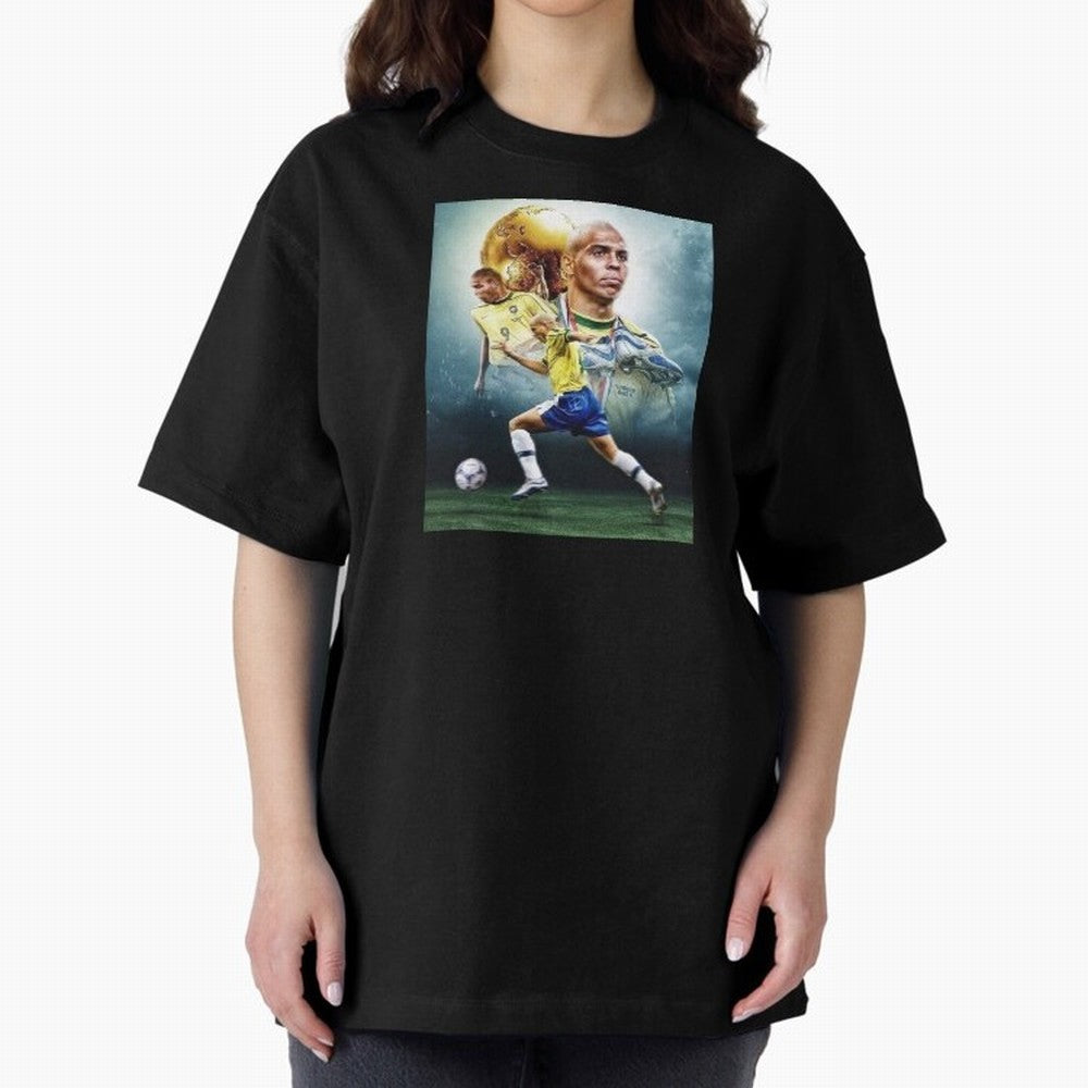 wallpaper Ronaldo Nazario Oversized T-Shirt Relive Match Day Hype around FIFA World Cup 2026 Group Stage, CR7 and Messi, Portugal, Goal Celebration Energy, Supporter Heritage, Football Icons and Worldwide Tournament Joy; Perfect for Supporters Who
