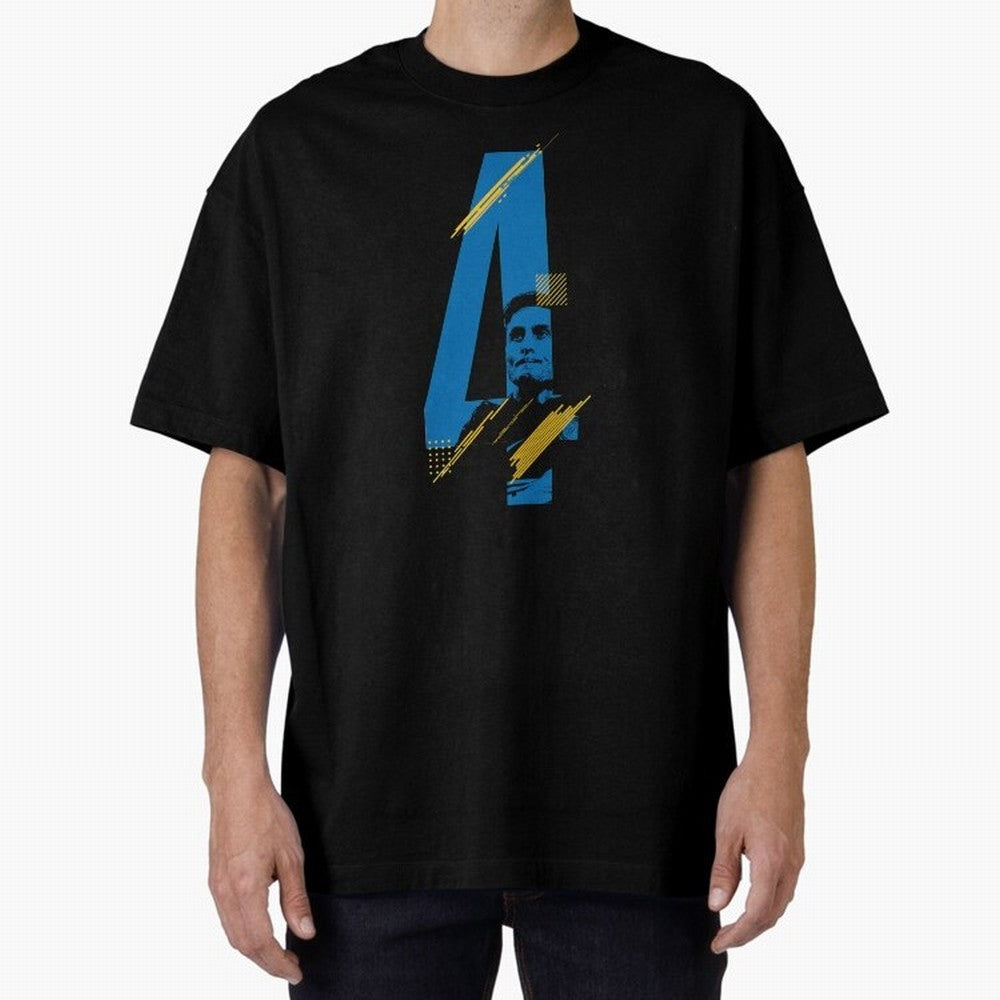 Javier Zanetti - El Tractor Oversized T-Shirt Celebrate the Magic of Match Day Hype around FIFA World Cup 2026, Haaland and Mbappe, Netherlands, Retro Football Energy, Iconic Rivalries, Trophy Chase Drama and Stadium Atmosphere; Ideal for Football