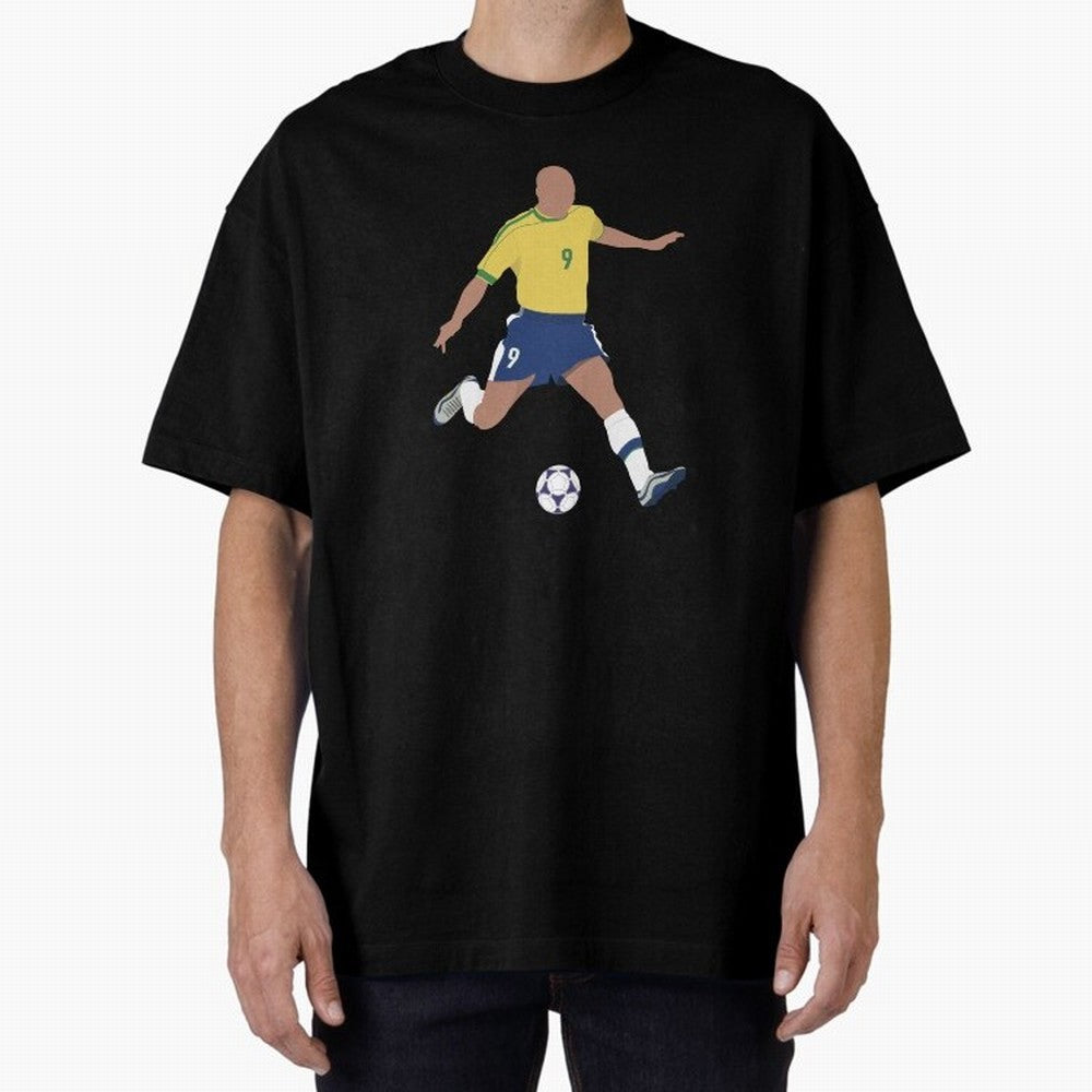 Ronaldo Lu¨ªs Naz¨¢rio de Lima - R9 Oversized T-Shirt Relive Legendary Nights from FIFA World Cup 2026 USA Canada Mexico with Messi, CR7 and Mbappe, Netherlands Energy, Match Day Excitement, Supporter Culture, Golden Goals and Global Football