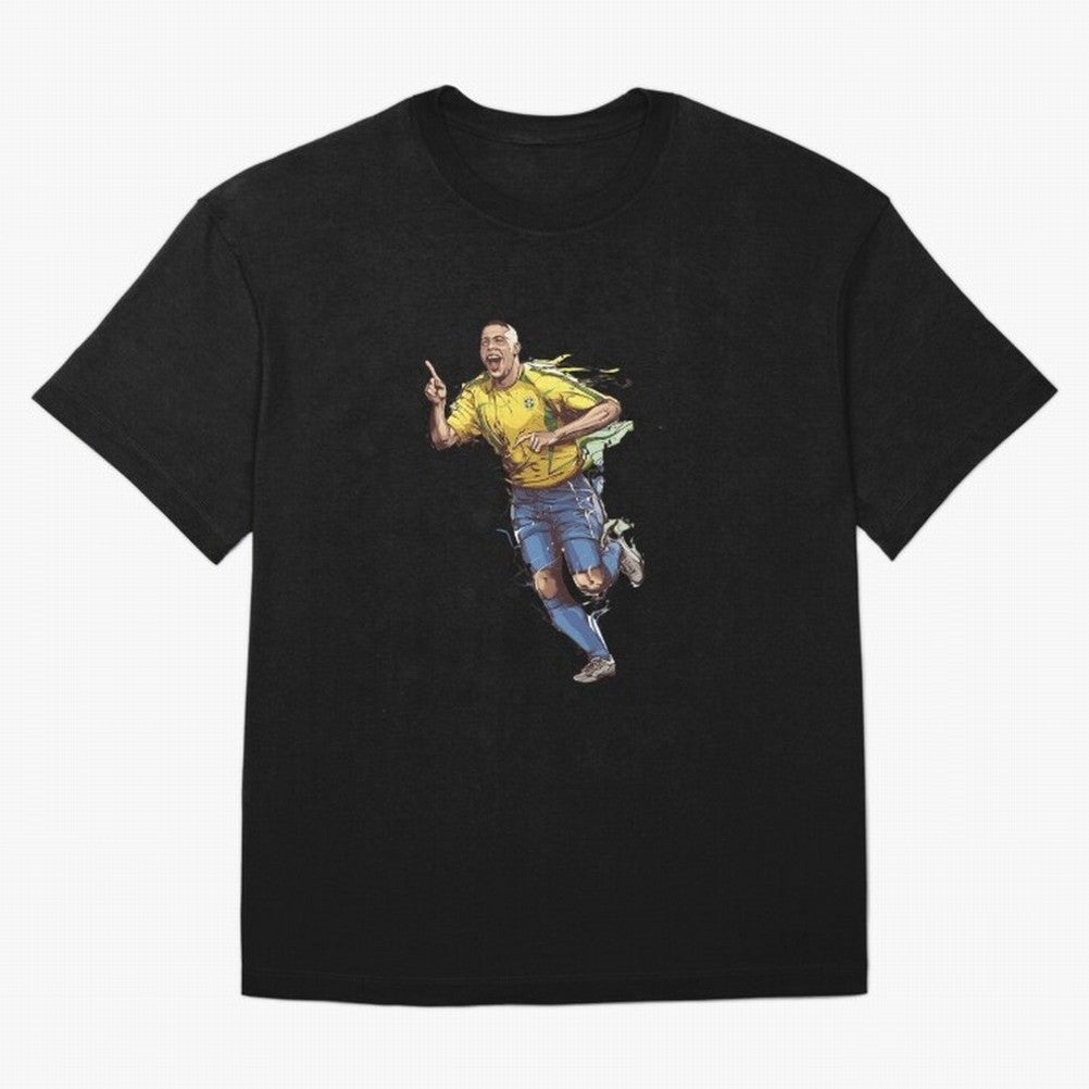 Brazilian Football Player from Milano Oversized T-Shirt Enjoy the Biggest Football Party of FIFA World Cup 2026 USA Canada Mexico Made for Mbappe, Portugal, Spain and Germany Energy, Championship Spirit, Famous Goals, Roaring Crowds and
