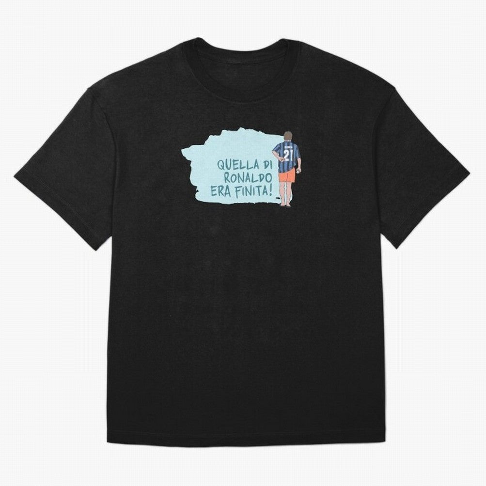 Sforza, quella di Ronaldo era finita! - AGG Oversized T-Shirt Upgrade FIFA World Cup 2026 Group Stage for Fans of Messi and Cristiano Ronaldo and France and Portugal, Bringing Match Day Excitement, Supporter Culture, Golden Goals and Global