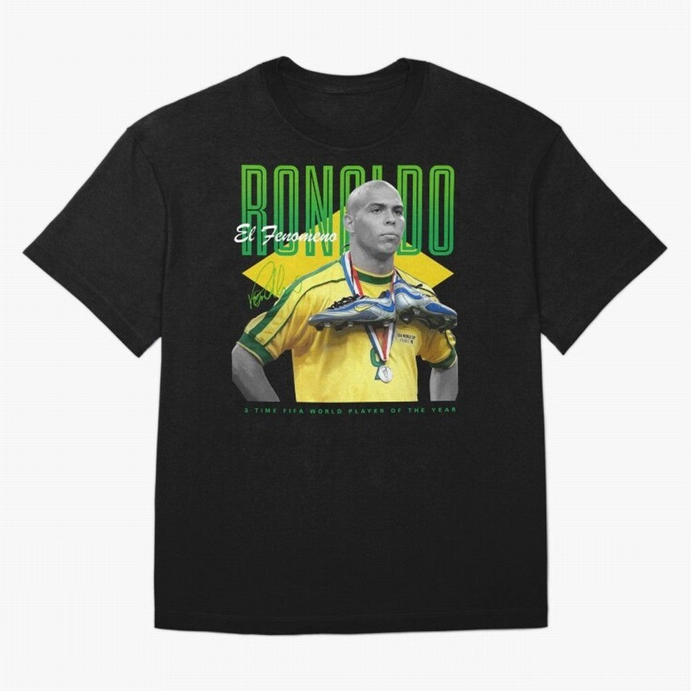 Ronaldo 3 Time Fifa World Player Of The Year Oversized T-Shirt Show Fan Pride Across FIFA World Cup 2026 Filled with Cristiano Ronaldo, Haaland and CR7, England, France and Netherlands Energy, Championship Spirit, Famous Goals, Roaring Crowds and
