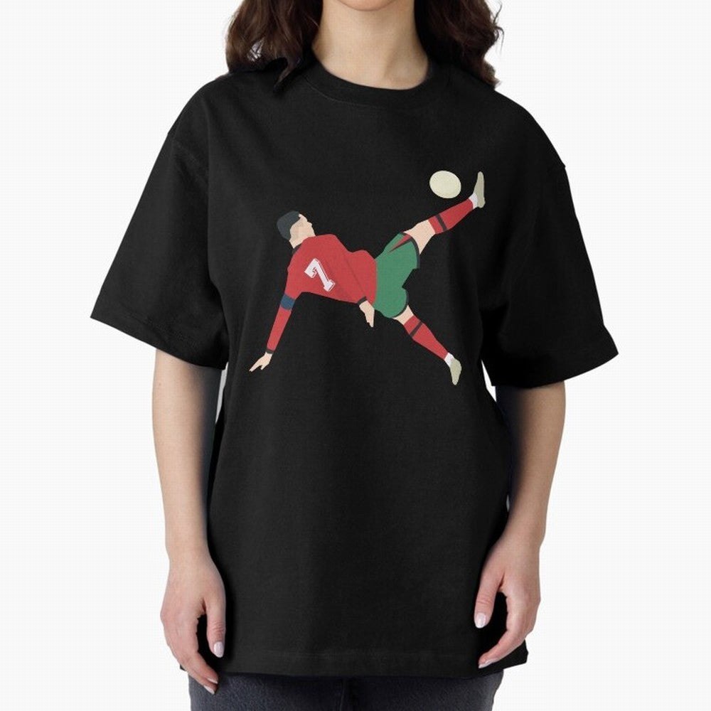 Cristiano Ronaldo CR7 Portugal Oversized T-Shirt Show Championship Spirit for Match Day Hype around FIFA World Cup 2026 USA Canada Mexico, CR7, Brazil, Portugal and Argentina, Football History, Final Match Energy, Crowd Noise and Once in a Lifetime