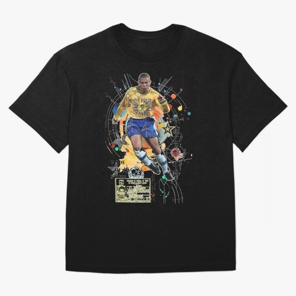 Ronaldo Nazario Football Playmaker Oversized T-Shirt Celebrate Global Passion for FIFA World Cup 2026 Highlighting Haaland, Argentina, France and Brazil Energy, Match Day Excitement, Supporter Culture, Golden Goals and Global Football Passion; Made